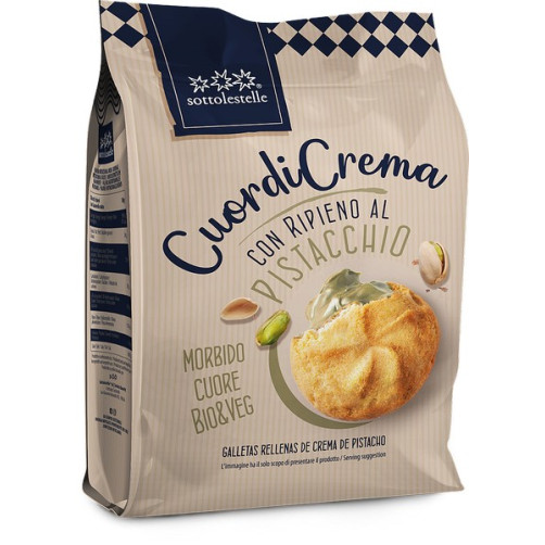 PIŠKOTI S KREMO PISTACIJ