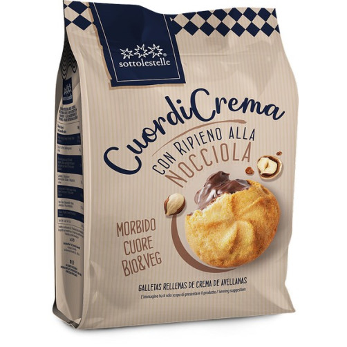 PIŠKOTI Z LEŠNIKOVO KREMO